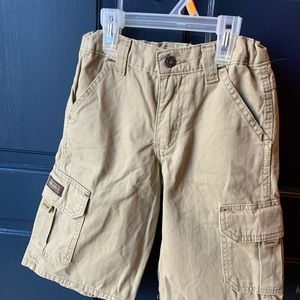 Size 8 boys Wrangler cargo shorts